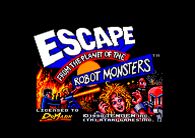 Escape from the Planet of the Robot Monsters 